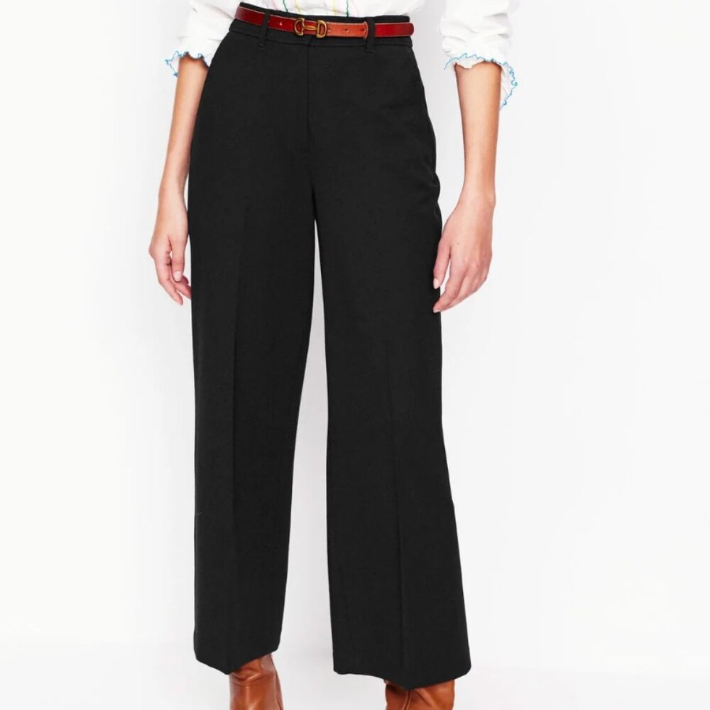 Boden Cropped Ponte Pants
